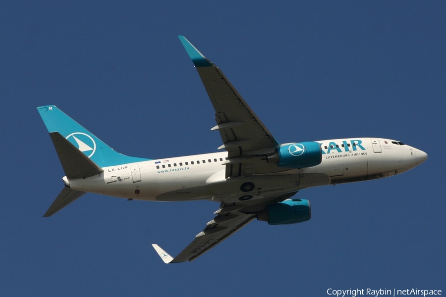 Luxair Boeing 737-7C9 (LX-LGR) | Photo 555946