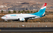 Luxair Boeing 737-7C9 (LX-LGS) at  Lanzarote - Arrecife, Spain