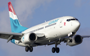 Luxair Boeing 737-7C9 (LX-LGS) at  Lanzarote - Arrecife, Spain