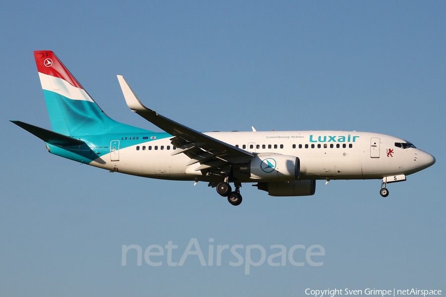 Luxair Boeing 737-7C9 (LX-LGS) | Photo 11319