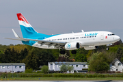 Luxair Boeing 737-7C9 (LX-LGS) at  Hamburg - Fuhlsbuettel (Helmut Schmidt), Germany