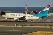 Luxair Boeing 737-7C9 (LX-LGS) at  Gran Canaria, Spain