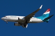 Luxair Boeing 737-7C9 (LX-LGS) at  Gran Canaria, Spain