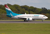 Luxair Boeing 737-7C9 (LX-LGS) at  Luxembourg - Findel, Luxembourg