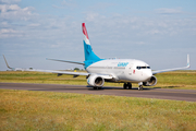 Luxair Boeing 737-7C9 (LX-LGS) at  Luxembourg - Findel, Luxembourg