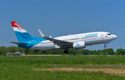 Luxair Boeing 737-7C9 (LX-LGS) at  Luxembourg - Findel, Luxembourg