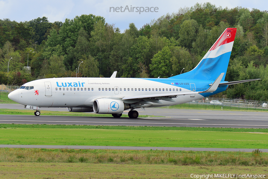 Luxair Boeing 737-7C9 (LX-LGS) | Photo 541468