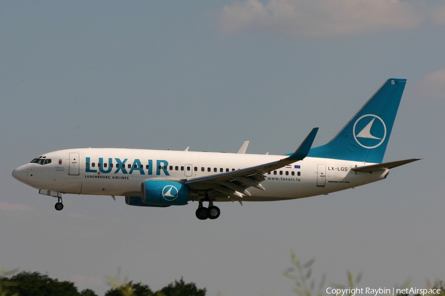 Luxair Boeing 737-7C9 (LX-LGS) | Photo 555947