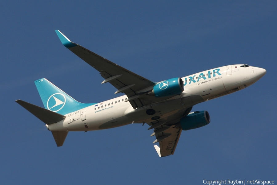 Luxair Boeing 737-7C9 (LX-LGS) | Photo 555949