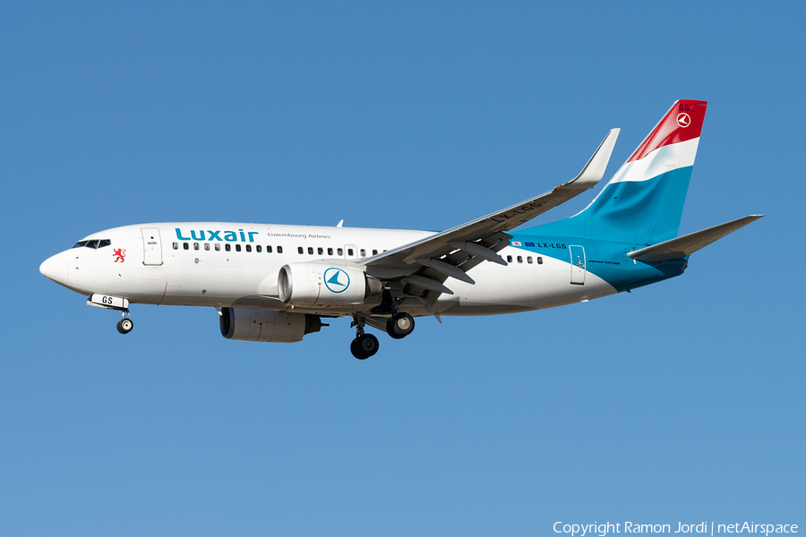 Luxair Boeing 737-7C9 (LX-LGS) | Photo 538928