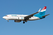 Luxair Boeing 737-7C9 (LX-LGS) at  Madrid - Barajas, Spain