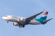 Luxair Boeing 737-7C9 (LX-LGS) at  Luqa - Malta International, Malta