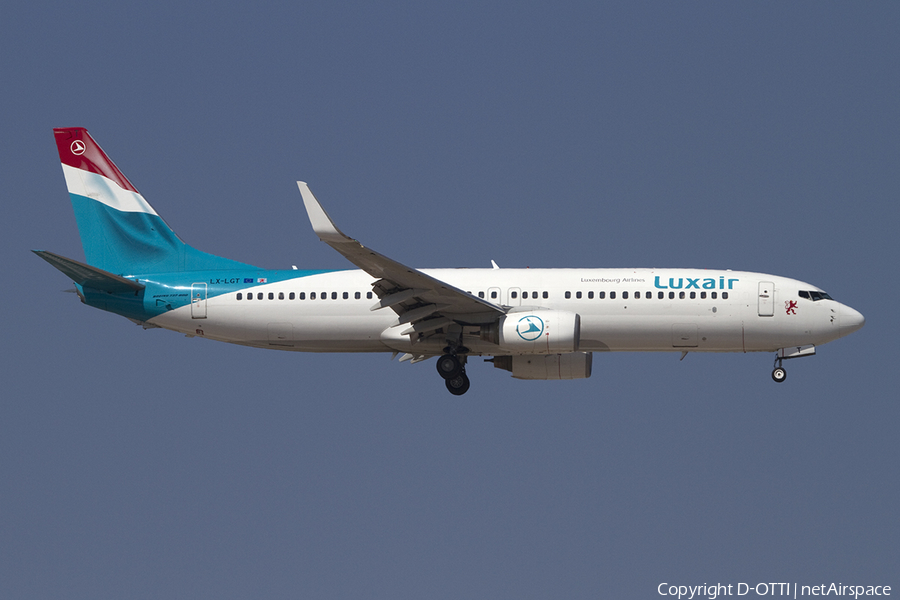 Luxair Boeing 737-8K5 (LX-LGT) | Photo 391367