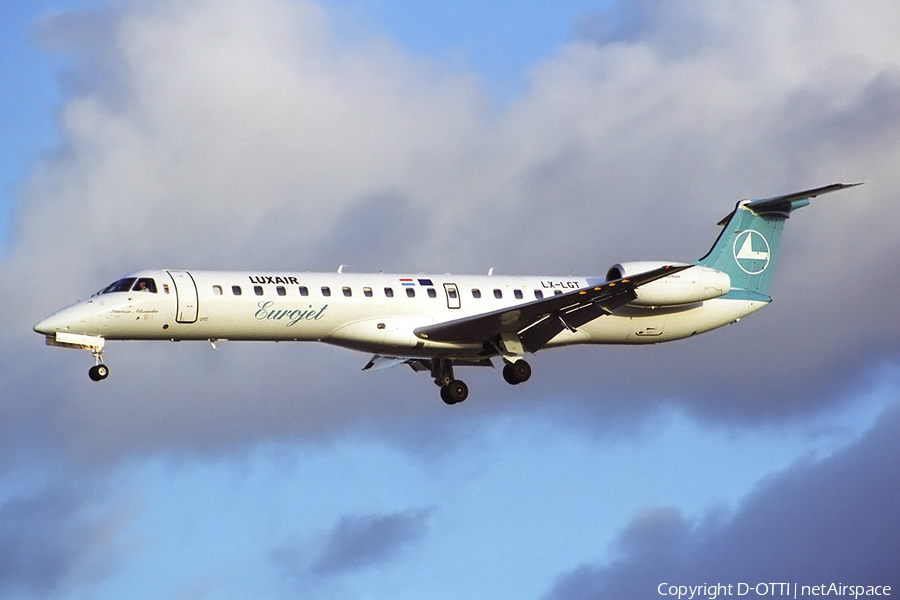 Luxair Embraer ERJ-145EP (LX-LGT) | Photo 368273