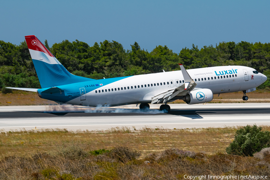 Luxair Boeing 737-8C9 (LX-LGU) | Photo 579866