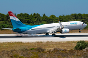 Luxair Boeing 737-8C9 (LX-LGU) at  Kos - International, Greece