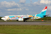 Luxair Boeing 737-8C9 (LX-LGU) at  Luxembourg - Findel, Luxembourg