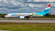 Luxair Boeing 737-8C9 (LX-LGU) at  Luxembourg - Findel, Luxembourg