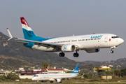 Luxair Boeing 737-8C9 (LX-LGU) at  Rhodes, Greece