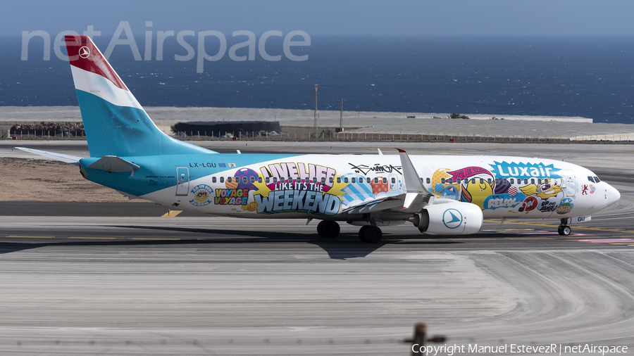 Luxair Boeing 737-8C9 (LX-LGU) | Photo 406594