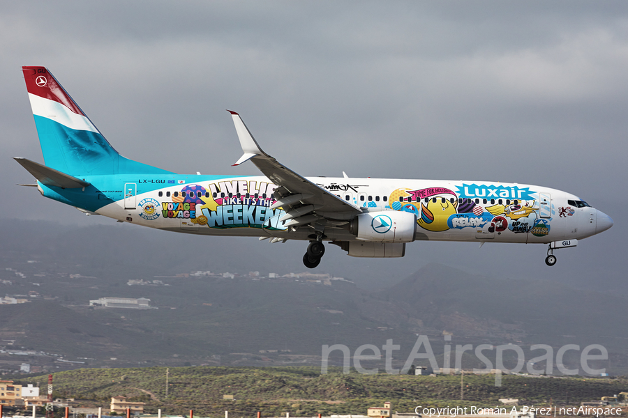 Luxair Boeing 737-8C9 (LX-LGU) | Photo 494547