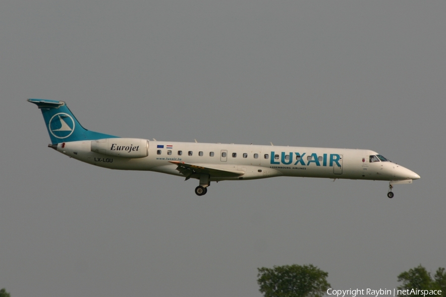 Luxair Embraer ERJ-145EP (LX-LGU) | Photo 562580