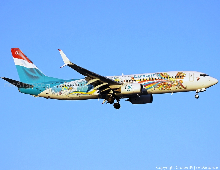 Luxair Boeing 737-8C9 (LX-LGV) | Photo 646361