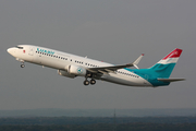 Luxair Boeing 737-8C9 (LX-LGV) at  Dortmund, Germany