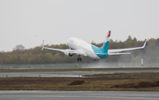 Luxair Boeing 737-8C9 (LX-LGV) at  Münster/Osnabrück, Germany