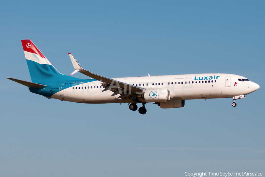 Luxair Boeing 737-8C9 (LX-LGV) | Photo 108241