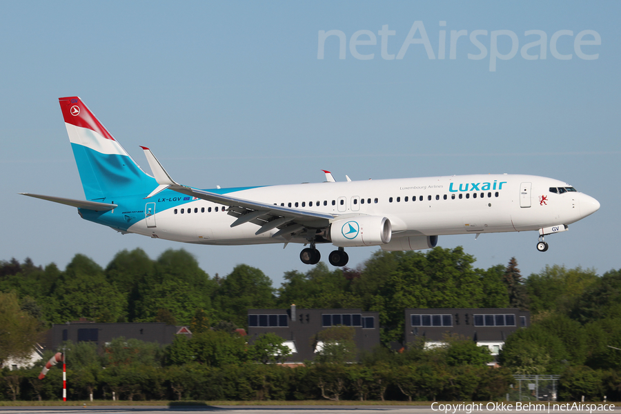 Luxair Boeing 737-8C9 (LX-LGV) | Photo 108731