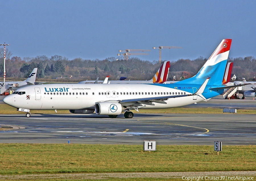 Luxair Boeing 737-8C9 (LX-LGV) | Photo 140322