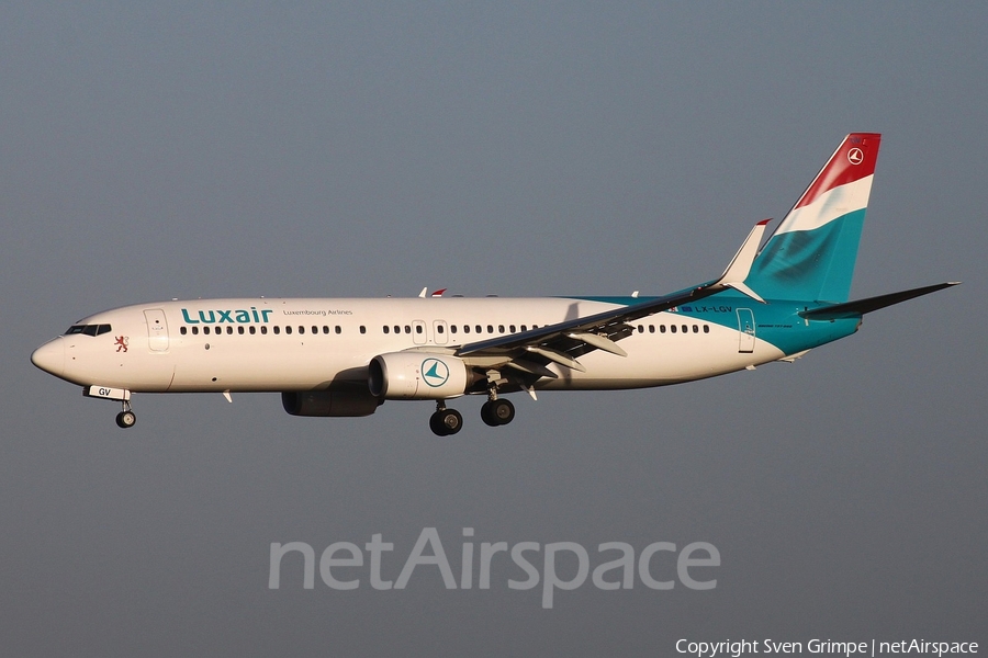 Luxair Boeing 737-8C9 (LX-LGV) | Photo 97001