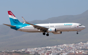 Luxair Boeing 737-8C9 (LX-LGV) at  Gran Canaria, Spain