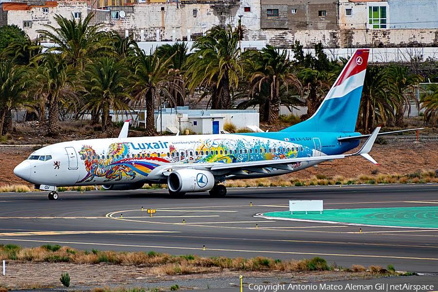 Luxair Boeing 737-8C9 (LX-LGV) | Photo 617799