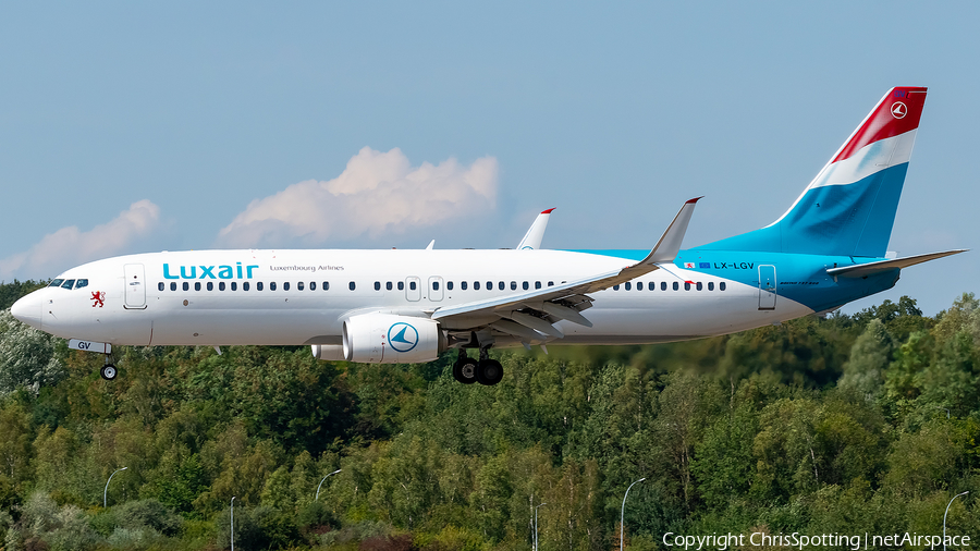 Luxair Boeing 737-8C9 (LX-LGV) | Photo 280963