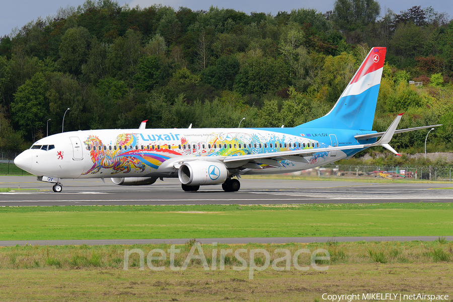 Luxair Boeing 737-8C9 (LX-LGV) | Photo 541476