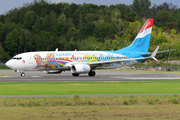 Luxair Boeing 737-8C9 (LX-LGV) at  Luxembourg - Findel, Luxembourg