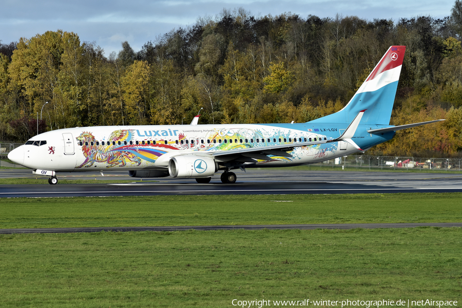 Luxair Boeing 737-8C9 (LX-LGV) | Photo 571045