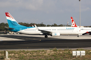 Luxair Boeing 737-8C9 (LX-LGV) at  Luqa - Malta International, Malta