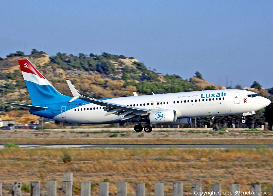 Luxair Boeing 737-8C9 (LX-LGV) | Photo 290782