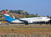Luxair Boeing 737-8C9 (LX-LGV) at  Rhodes, Greece