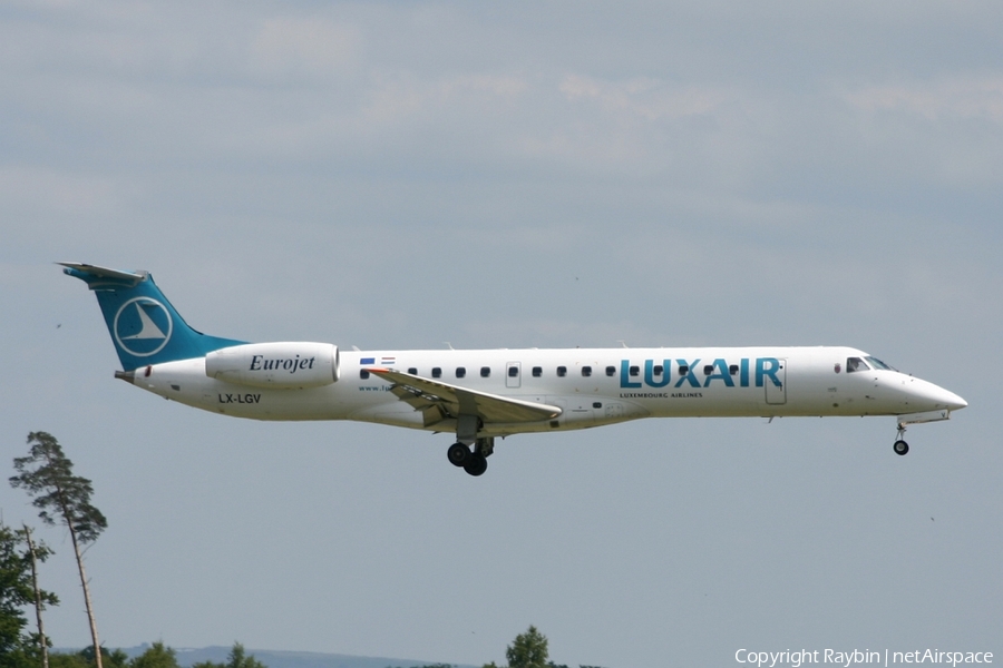 Luxair Embraer ERJ-145LR (LX-LGV) | Photo 547452