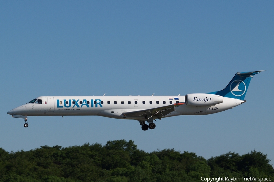 Luxair Embraer ERJ-145LR (LX-LGV) | Photo 555952