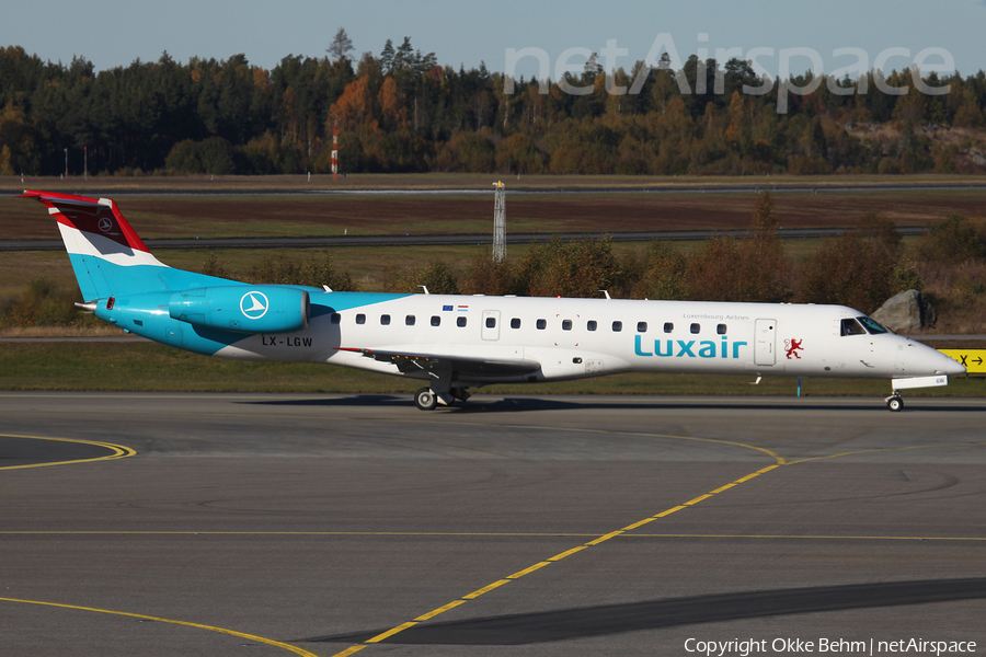 Luxair Embraer ERJ-145LU (LX-LGW) | Photo 92433