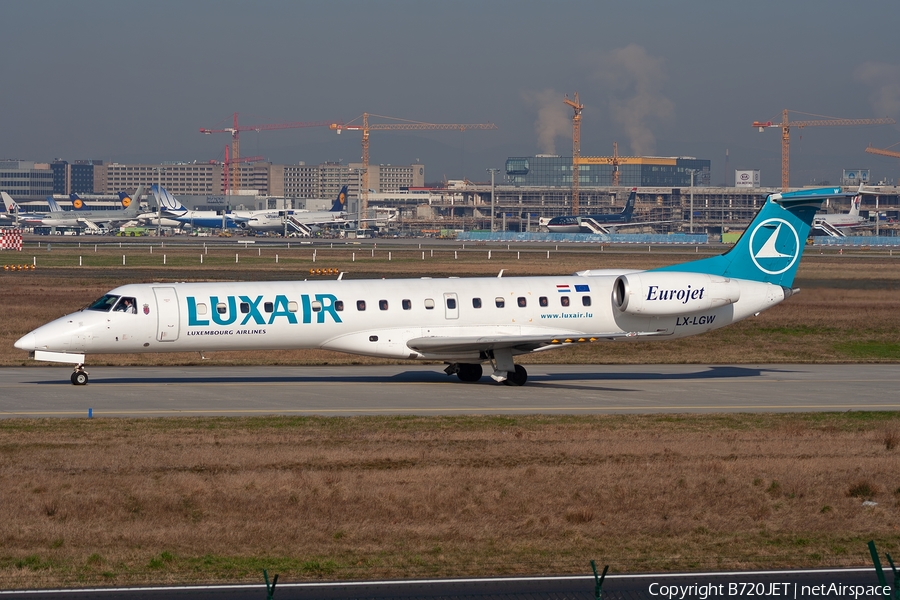Luxair Embraer ERJ-145LU (LX-LGW) | Photo 679162