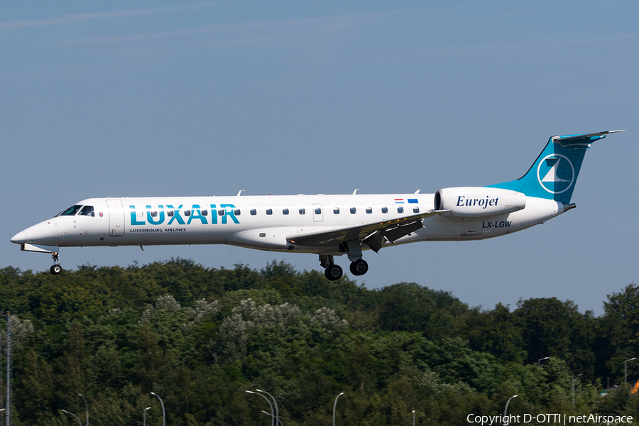 Luxair Embraer ERJ-145LU (LX-LGW) | Photo 202079