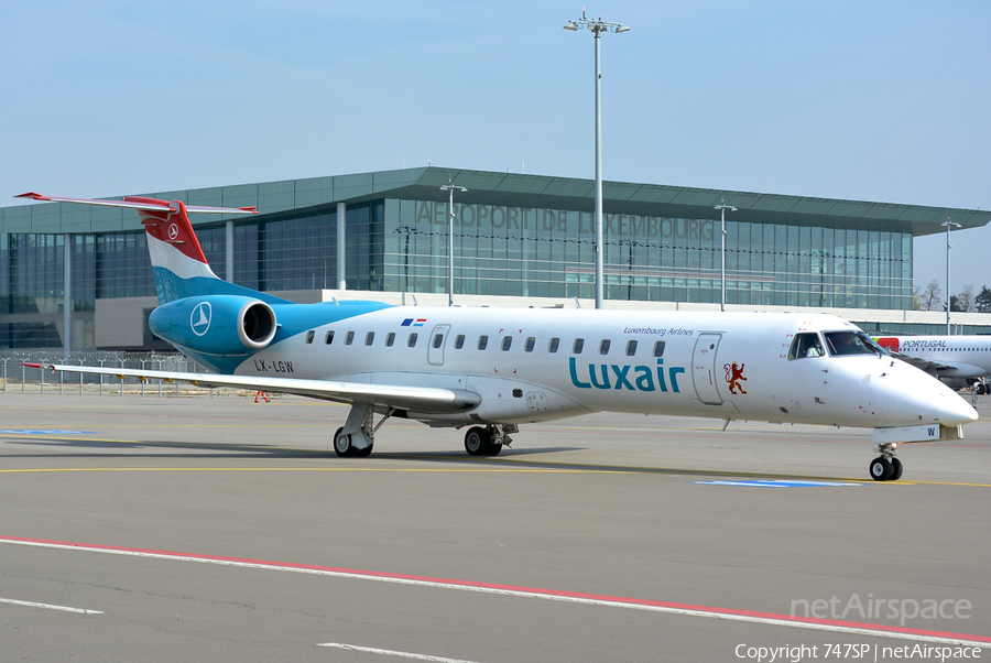 Luxair Embraer ERJ-145LU (LX-LGW) | Photo 44273