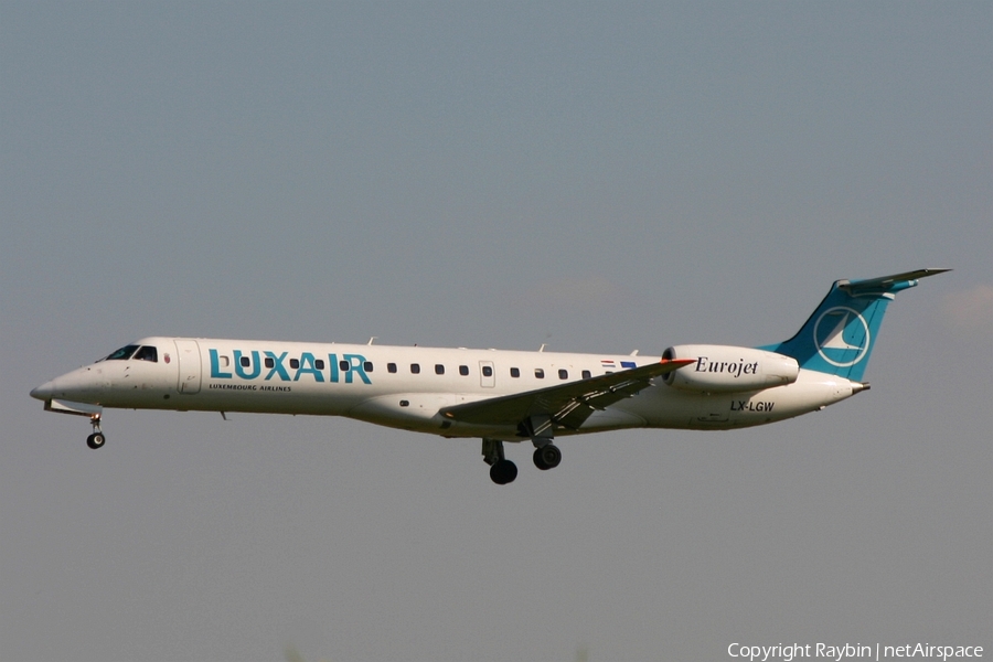 Luxair Embraer ERJ-145LU (LX-LGW) | Photo 555953