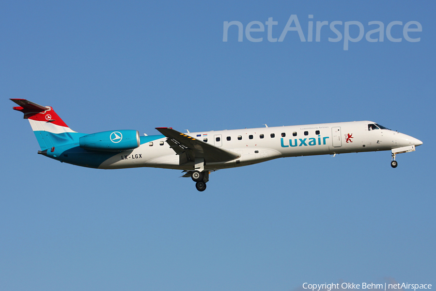 Luxair Embraer ERJ-145LU (LX-LGX) | Photo 102381